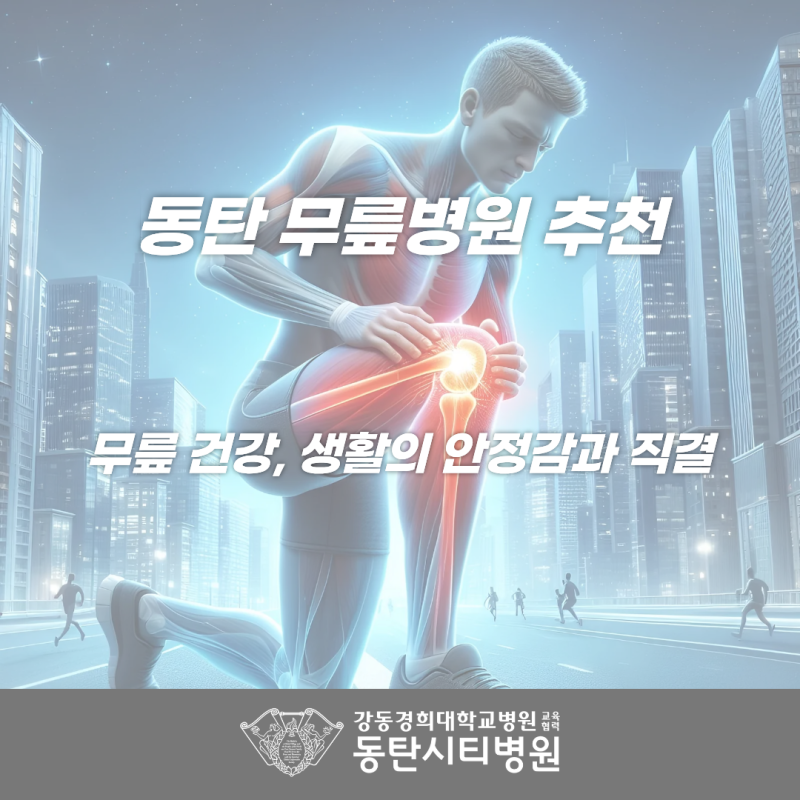 무릎 건강은 생활 안정감과 직결되는 핵심 포인트